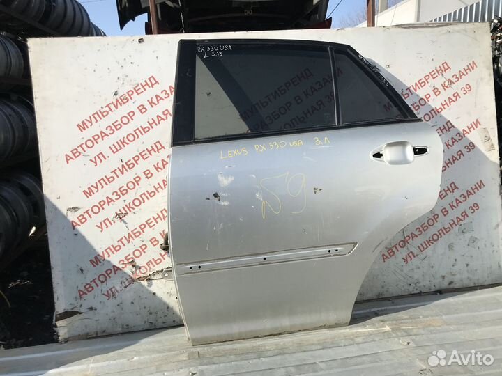 Дверь задняя левая Lexus RX2 330