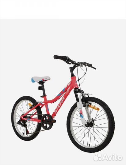 Новый велосипед stern 20, красный и розовый