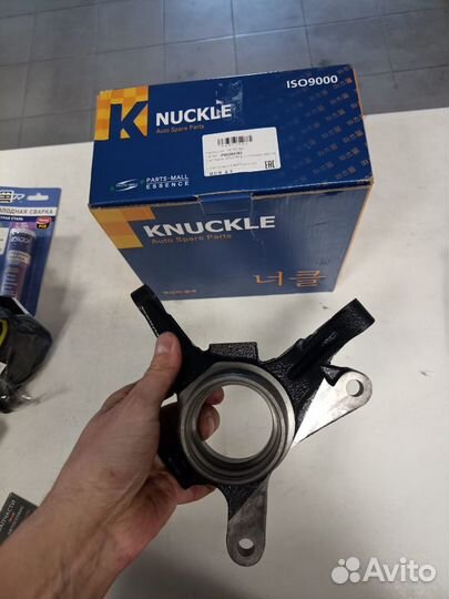 Кулак поворотный передний правый Daewoo Matiz