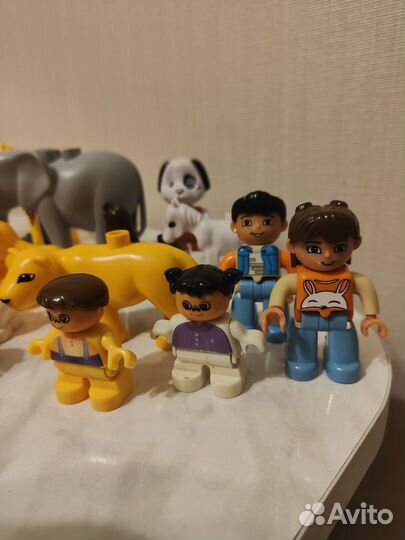 Лего дупло животные аналог