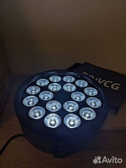 DMX LED rgbw PAR Light 18х12W (pqivcg)