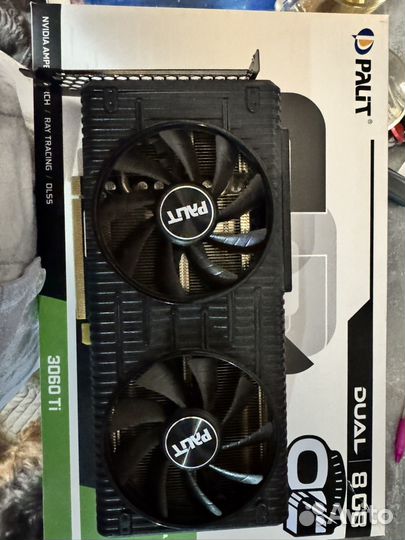Видеокарта rtx 3060ti palit 8 Gb