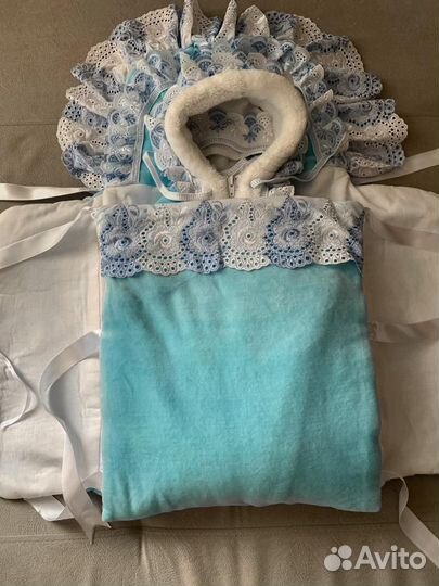 Конверт на выписку зимний