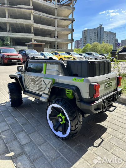 Электромобиль детский джип новый
