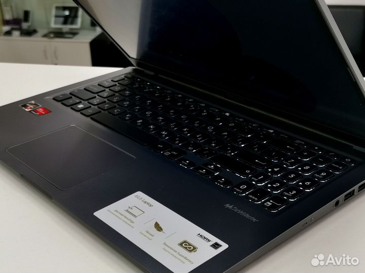 Бизнес Ноутбук asus на Ryzen 7 и SSD
