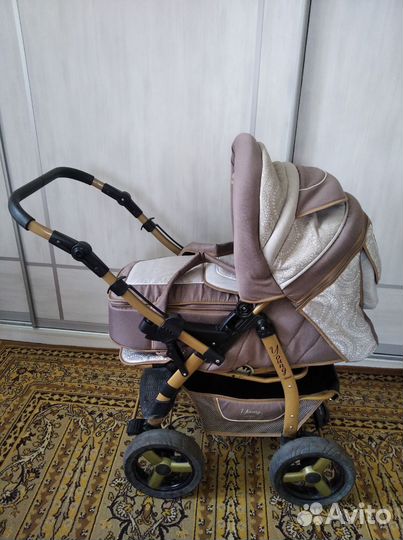 Коляска adamex 3 в 1 бу