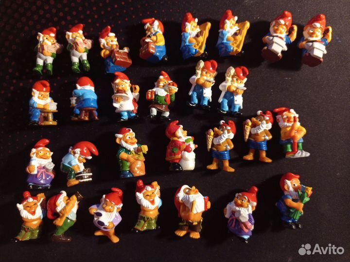 Игрушки из киндера 90х