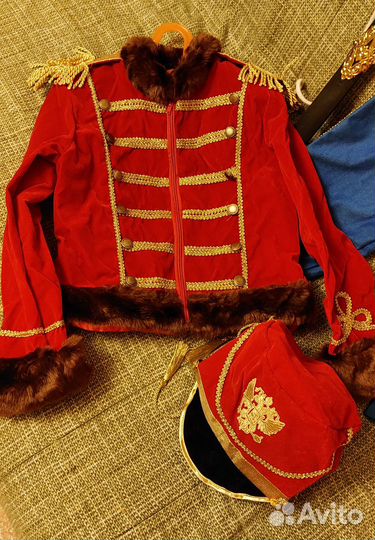 Карнавальный костюм Гусарский офицер, тм Батик