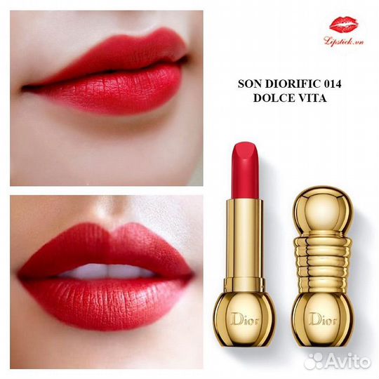 Помада dior dolce vita