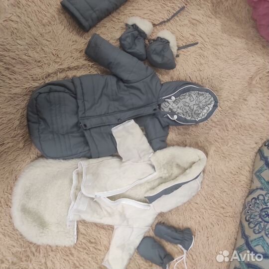 Комбинезон зимний, демисезон, конверт