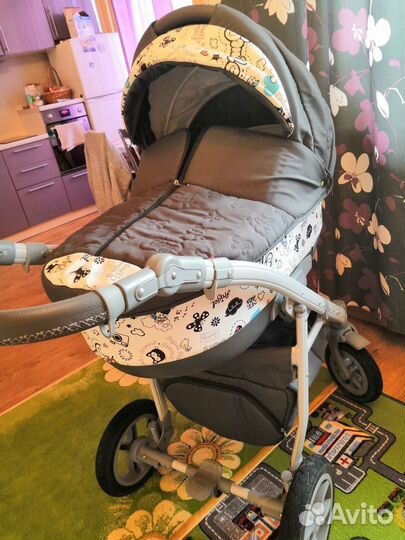Коляска 2 в 1 бу