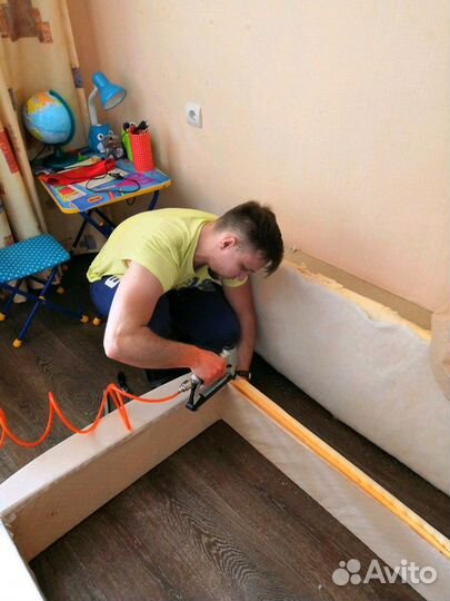 Перетяжка мягкой мебели