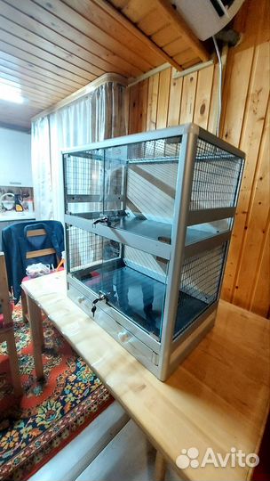 Клетка витрина для грызунов