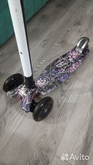 Самокат детский трехколесный бу