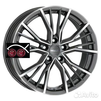 MAK Union R22 10 5x112 ET26 CB66,45 Gunmetal Mirror Face