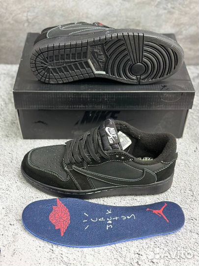 Кроссовки Nike Air Jordan 1 Low x Travis Scoot
