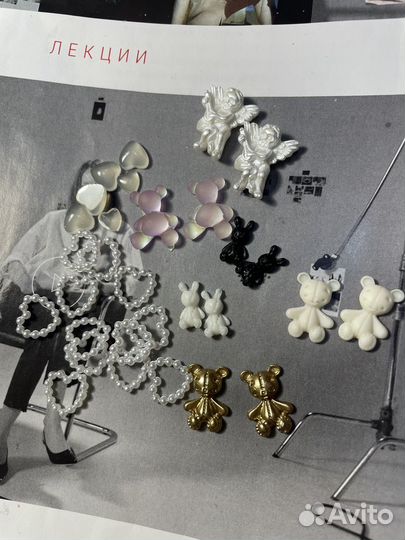 Дизайн для ногтей, фигурки, маникюр