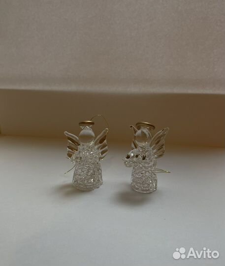 Стеклянные елочные игрушки новые