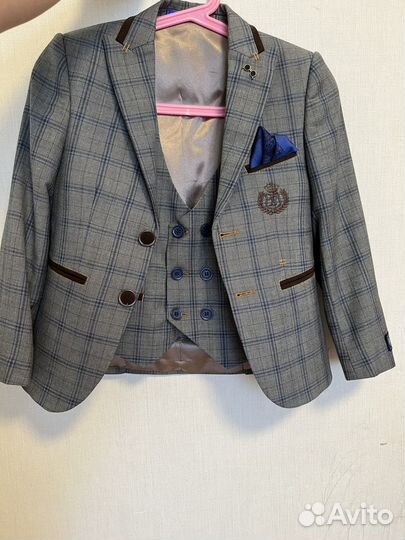 Пиджак с жилетом