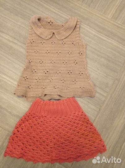 Вязаный костюм