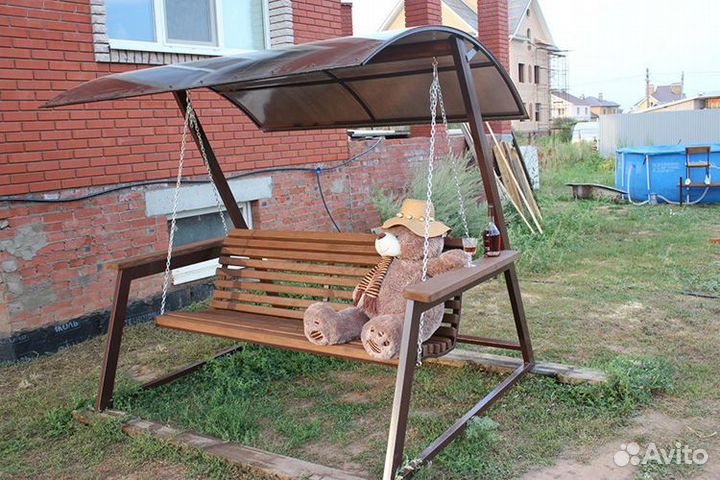 Садовые качели подвесные