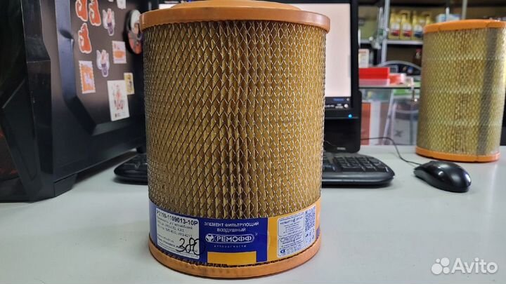 Фильтр воздушный газ 406 инжектор низкий