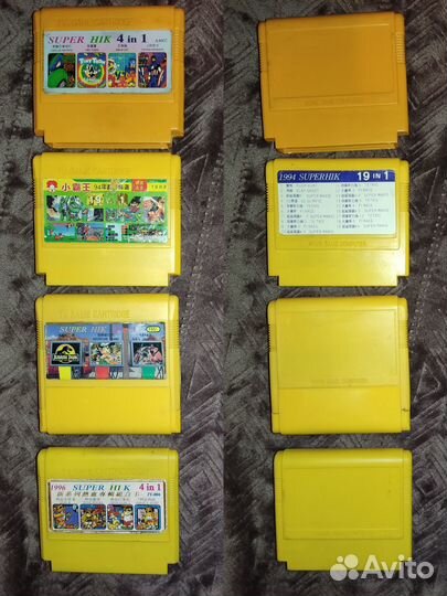 Картриджи для dendy 8 bit (часть 1)