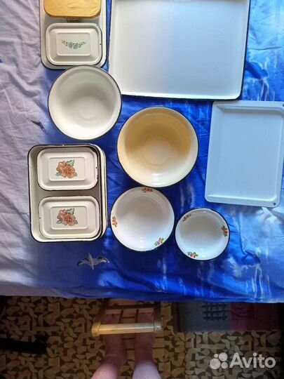 Эмалированная посуда СССР новая