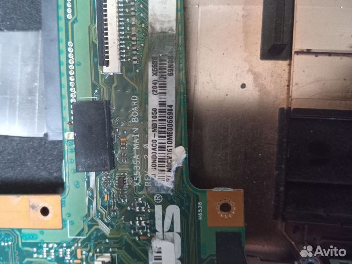 Ноутбук asus на запчасти