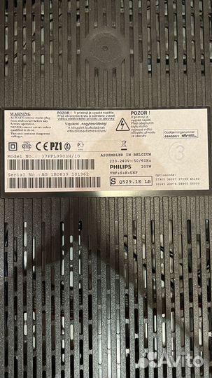 Телевизор Philips 37PFL9903H