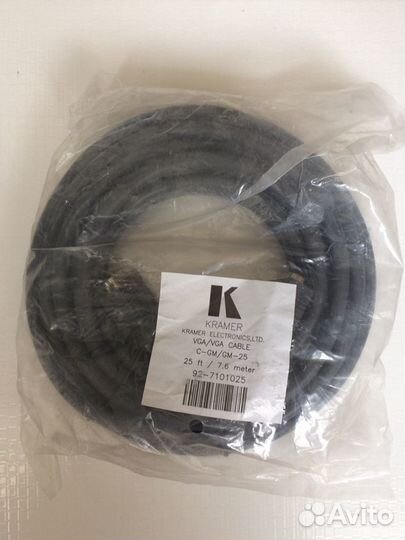 Кабель видео VGA - VGA Kramer C-GM/GF-25