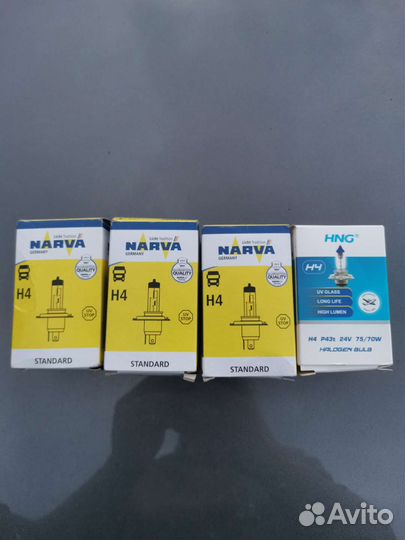 Лампочки H4 24В