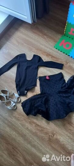 Спортивная юбка, купальник для танцев 134