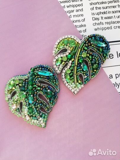 Брошь ручная работа