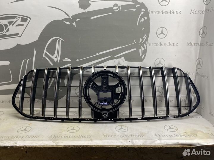 Решетка радиатора на Mercedes Gls X167 хром