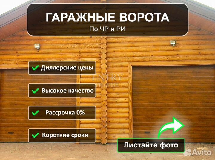 Секционные ворота