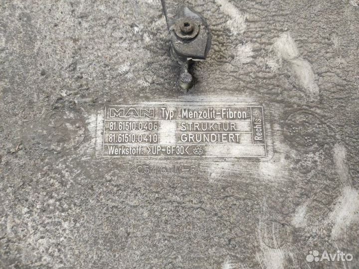 Накладка крыла верхняя правая Man Tgx