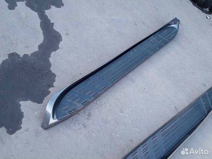 Накладка подножки тойота Ленд Крузер прадо 120