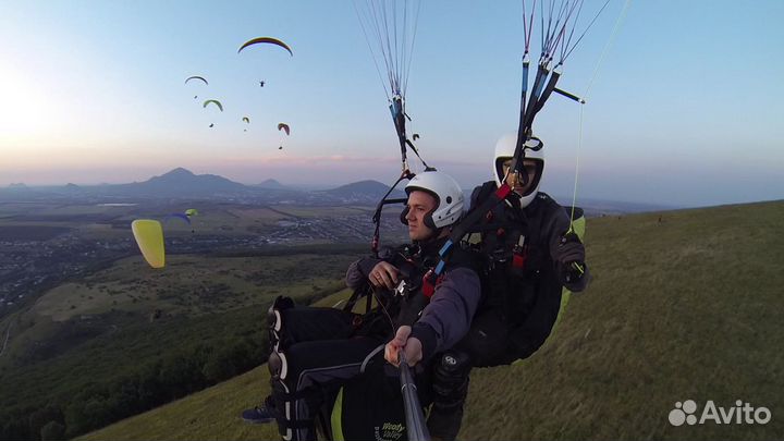 Полёты на параплане