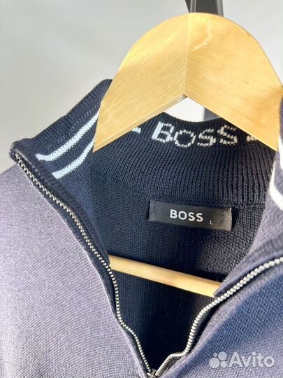 Джемпер полузамок boss