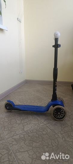 Самокат детский трехколесный складной