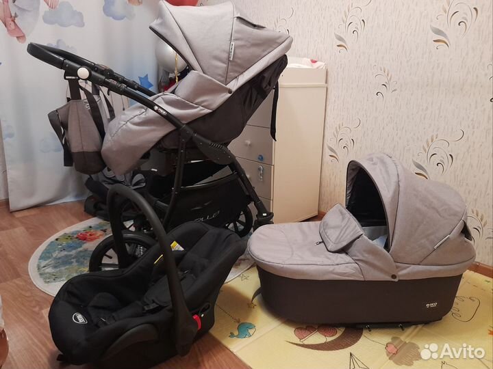 Коляска rico basic 3 в 1