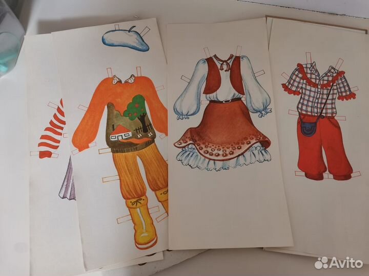 Кукла вырезная времен СССР Таллинский цбк