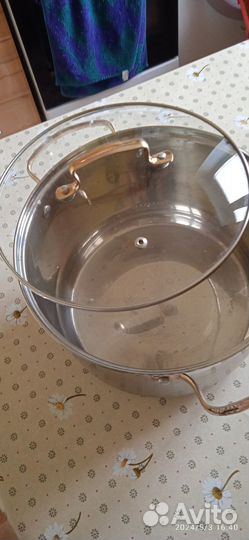 Кастрюля из нержавейки