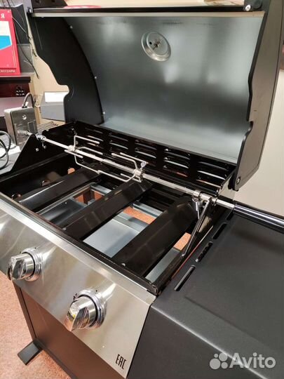 Вертел электрический для газового гриля