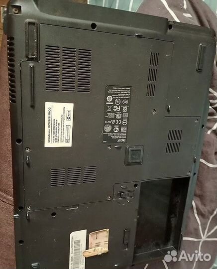 Ноутбук рабочий Acer Extensa 5620/5220 на запчасти
