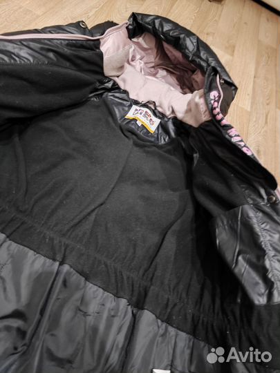 Пуховик зимний для девочки kiko 152