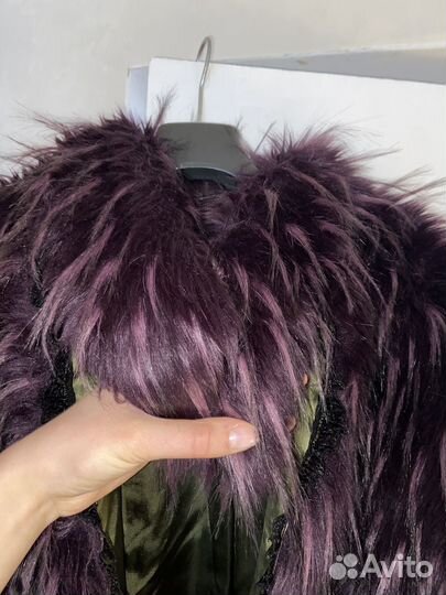 Шуба из искусственного меха
