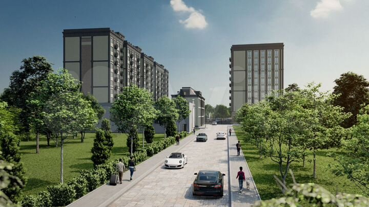 Квартира-студия, 50 м², 1/11 эт.