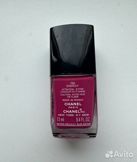 Chanel лак для ногтей 759 energy